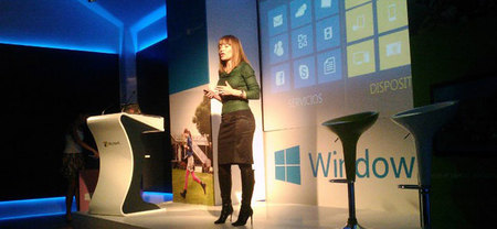 Declaraciones y evento de lanzamiento del Windows 8 en Madrid