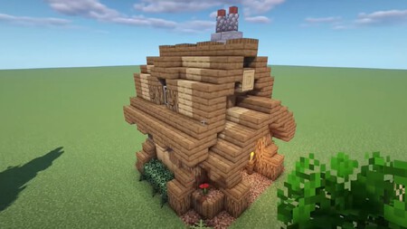 Casa Madera Minecraft