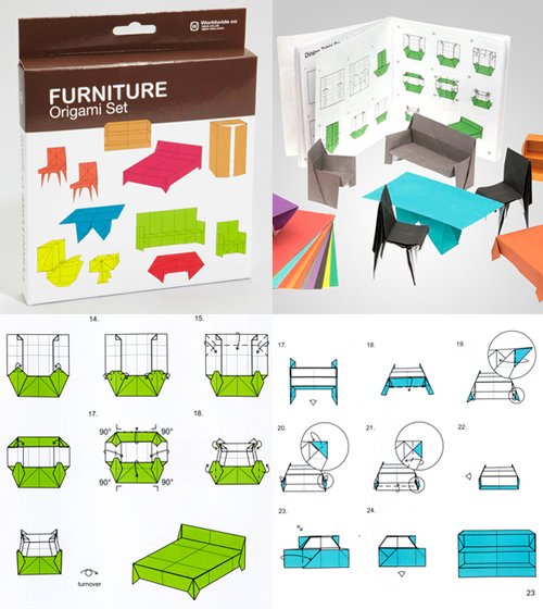 Muebles origami