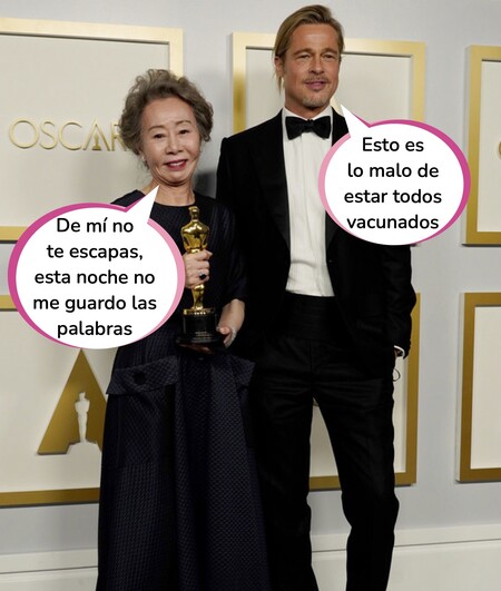 Los mejores memes de la soporífera gala de los Oscars 2021: Del twerking de Glenn Close a la ilusión de Yuh-Jung Youn por recibir la estatuilla de Brad Pitt