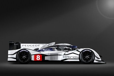 Peugeot 908 HYbrid4 Perfil