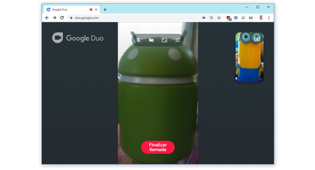 Cómo hacer videollamadas de Duo desde la versión web de Mensajes