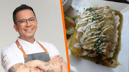 Este es el secreto del chef José Ramón Castillo para hacer las mejores enchiladas verdes y que no se rompan