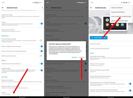 Android Auto ヘッドユニット