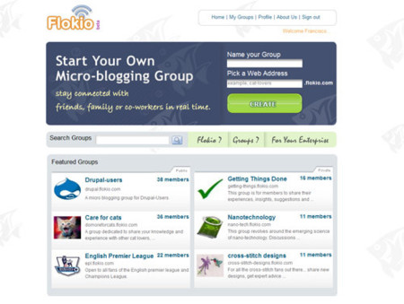 Flokio, crea redes de microblogging para grupos de usuarios
