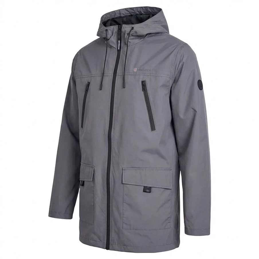 Lambretta Terrace Waterproof Hombre Parka Chaqueta SS7817-HIERRO

