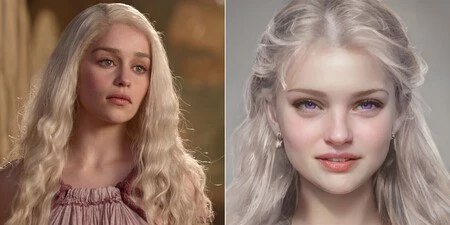Así serían los personajes de 'Juego de tronos' si fueran fieles al 100% a lo descrito por George R. R. Martin en los libros