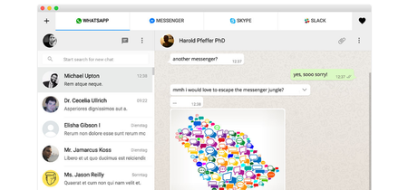 Con esta aplicación para Chrome puedes usar WhatsApp, Telegram, Messenger, Skype y más desde un mismo lugar