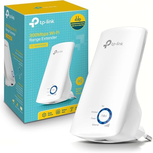 TP-Link TL-WA850RE - Repetidor WiFi 4 300 Mbps, 1 Puerto 10/100Mbps