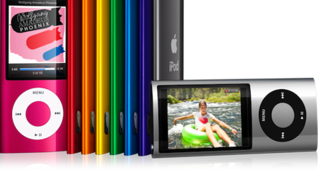 Nuevo iPod nano 5G con cámara y micrófono