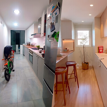 Adiós a la típica cocina alargada y estrecha: la reforma sin grandes obras que las arquitectas recomiendan para ganar luz en pisos pequeños 