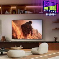 Televisor premium RGB con audio cinematográfico y funciones de IA. Se ve perfecto desde cualquier ángulo 
