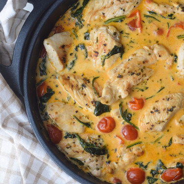 Pollo a la toscana: receta fácil, ideal para preparar si tienes invitados en casa