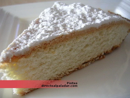 Receta de bizcocho pasiego. Postres