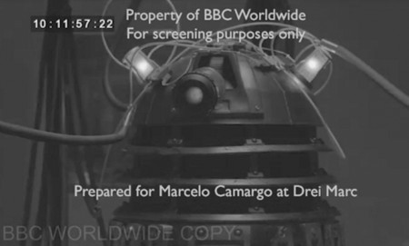Marca de agua digital y Workprint de Doctor Who