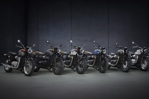 La gama Triumph Bonneville se renueva por completo: motores Euro5 para todas, mejor equipamiento y más tecnología
