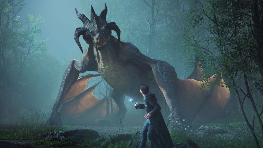 Mucho cuidado con los dragones de Hogwarts Legacy: un jugador ha presenciado la escena más loca que hemos llegado a ver Mucho cuidado con los dragones de Hogwarts Legacy: un jugador ha presenciado la escena más loca que hemos llegado a ver