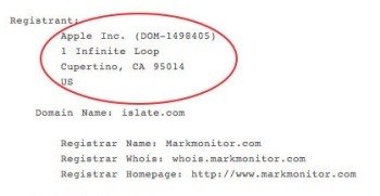 apple dominio islate