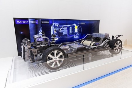 Toyota FCV pila de combustible de hidrógeno