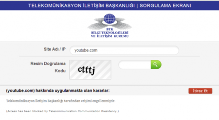 Turquía sigue su "guerra" contra Internet: ahora bloquea YouTube