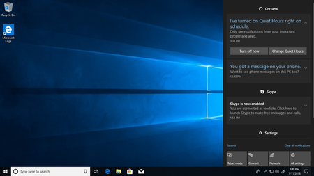 La última beta de Windows 10 incluye una larga lista de novedades para Edge, la interfaz, los ajustes del sistema y más