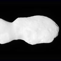 Después de 350 años, el ‘cacahuete cósmico’ 1997 QK1 volvió casi rozando la Tierra y dejando unas fotografías inéditas de este asteroide que fue visto por última vez en 1675