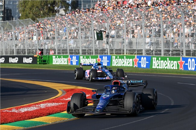 Albon Ocon Australia F1 2022