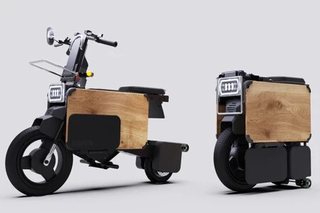 Tatamel Bike: esta es la moto eléctrica menos estorbosa del mundo, se dobla para que la puedas guardar bajo tu escritorio