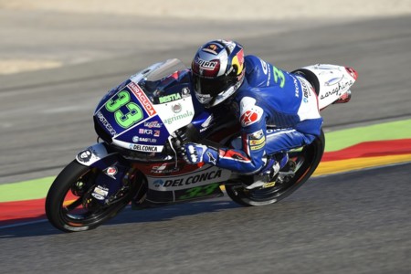 Enea Bastianini Moto3 Aragon 2016 Podium