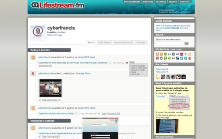 Lifestream.fm vuelve a estar en abierto y con novedades