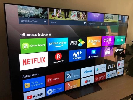 Android TV menú