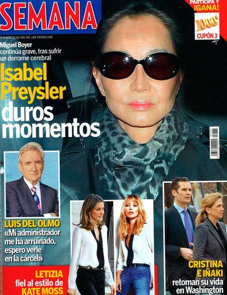 Isabel Preysler semana