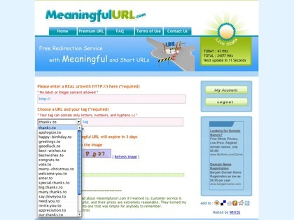 Meaningful URL, generando urls cortas de forma personalizada
