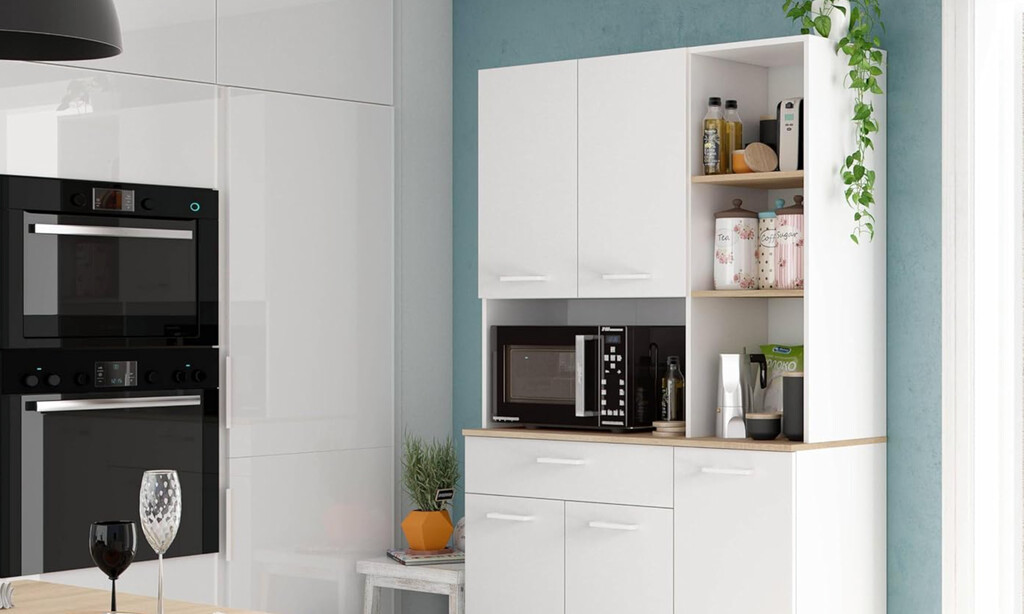 No más problemas de almacenamiento en tu cocina: este mueble auxiliar será tu salvación 