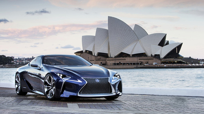 Lexus LF-LC Blue, 500cv para el deportivo híbrido del futuro 