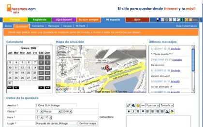 Qhacemos.com, creando encuentros con amigos
