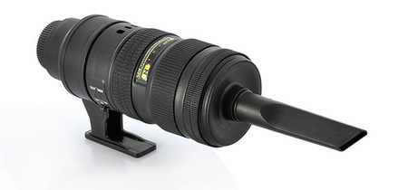 Cómo aspirar el coche con un teleobjetivo Nikon, o casi
