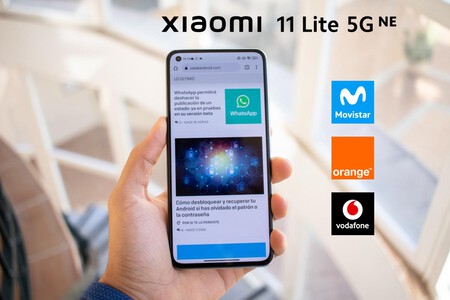 Dónde comprar el Xiaomi 11 lite 5G NE más barato: comparativa ofertas con Movistar, Vodafone y Orange