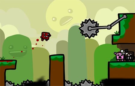'Super Meat Boy: The Game'. Así luce en iOS