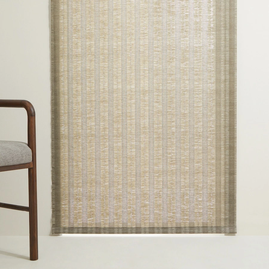 El Corte Inglés - Estor enrollable translúcido bambú reciclado Raya Yute