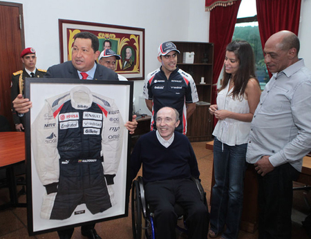 El equipo Williams afirma que el patrocinio venezolano está asegurado