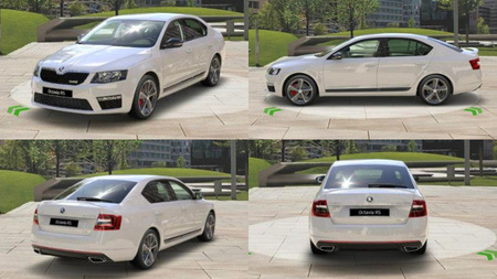 Aperitivo del Škoda Octavia RS