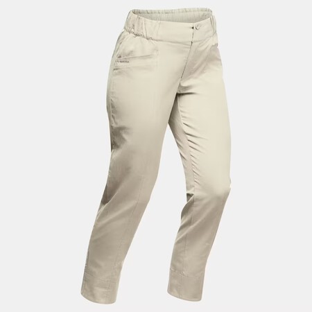 Pantalon De Montana Y Trekking Lino Mujer Quechua Nh500 2