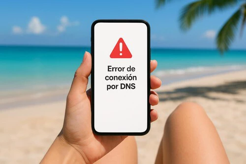Error de conexión por DNS