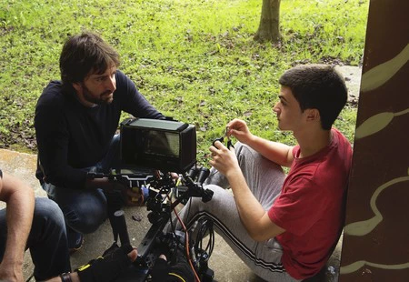 "Las road movies permiten ver dónde empieza y termina un viaje, pero en 'Diecisiete' quería ir al interior de los personajes". Daniel Sánchez Arévalo