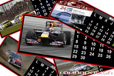 Agenda de Competición, del 23 al 25 de abril de 2010
