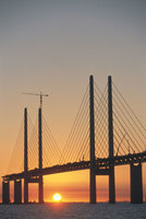 El puente de Oresund (Suecia-Dinamarca)