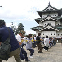 Mover un castillo de 360 toneladas parece imposible, pero Japón lo hizo con 1,800 personas y cuerdas 