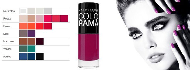 Maybelline relanza los esmaltes de uñas Colorama 