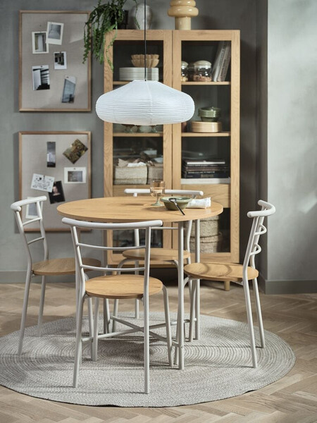 Mesa Bredstrup O85 4 Sillas